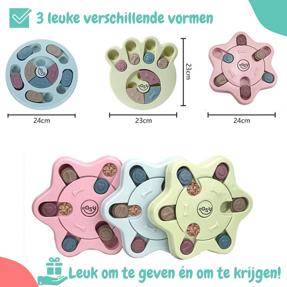 Hondenpuzzel Blauw - Honden Speelgoed - Honden - Hondenbrokken - Hondenspeelgoed - Interactief Spel Voor Honden - Intelligentie Spel - Snuffelmat - Snuffelmat Hond - Hondenspeeltjes - Intelligentie - Hond Speelgoed 6 Hondenpuzzel Blauw - Honden Speelgoed - Honden - Hondenbrokken - Hondenspeelgoed - Interactief Spel Voor Honden - Intelligentie Spel - Snuffelmat - Snuffelmat Hond - Hondenspeeltjes - Intelligentie - Hond Speelgoed - Afbeelding 4
