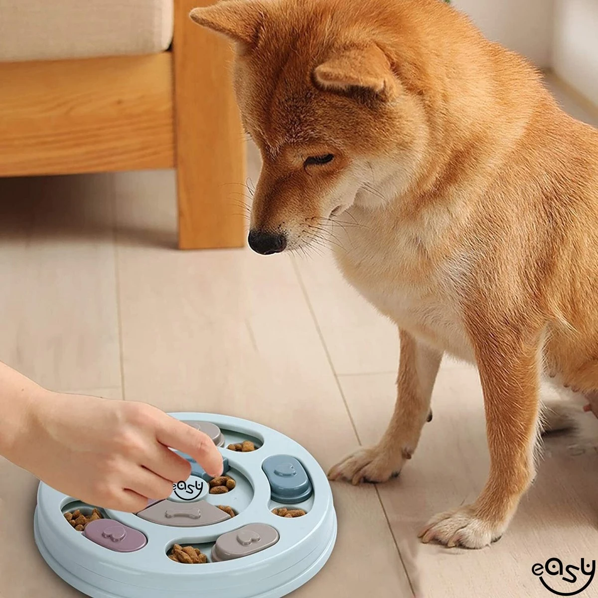 Hondenpuzzel Blauw - Honden Speelgoed - Honden - Hondenbrokken - Hondenspeelgoed - Interactief Spel Voor Honden - Intelligentie Spel - Snuffelmat - Snuffelmat Hond - Hondenspeeltjes - Intelligentie - Hond Speelgoed 9 Hondenpuzzel Blauw - Honden Speelgoed - Honden - Hondenbrokken - Hondenspeelgoed - Interactief Spel Voor Honden - Intelligentie Spel - Snuffelmat - Snuffelmat Hond - Hondenspeeltjes - Intelligentie - Hond Speelgoed - Afbeelding 7