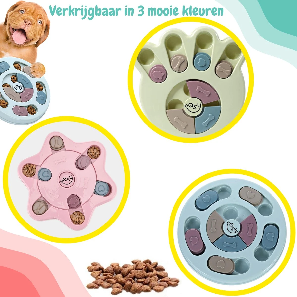 Hondenpuzzel Blauw - Honden Speelgoed - Honden - Hondenbrokken - Hondenspeelgoed - Interactief Spel Voor Honden - Intelligentie Spel - Snuffelmat - Snuffelmat Hond - Hondenspeeltjes - Intelligentie - Hond Speelgoed 11 Hondenpuzzel Blauw - Honden Speelgoed - Honden - Hondenbrokken - Hondenspeelgoed - Interactief Spel Voor Honden - Intelligentie Spel - Snuffelmat - Snuffelmat Hond - Hondenspeeltjes - Intelligentie - Hond Speelgoed - Afbeelding 9