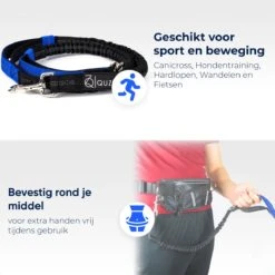 Canicross Looplijn Hond Met Heupriem Voor Hardlopen - Elastische Handsfree Hondenriem - Honden Trainingslijn - 150/200cm - Blauw 17 Canicross Looplijn Hond Met Heupriem Voor Hardlopen - Elastische Handsfree Hondenriem - Honden Trainingslijn - 150/200cm - Blauw -Merkloos Winkel 1200x1200 1706
