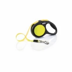 Flexi New Classic - Hondenriem Incl. Neon Band - Geel - S - 5 M - (<12 Kg) -Merkloos Winkel 1200x1200 1777