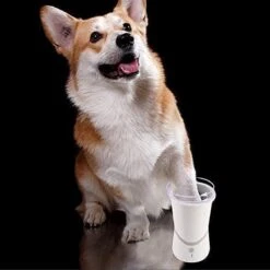 Merkloos Elektrische Hondenpootreiniger Draagbare Pet Voetenreinigingsborstel Zuigerkom Hondenvoetenreiniger Wasmachine Zachte Siliconenborstels Voor Modderige Poten Oplaadbare USB -Merkloos Winkel 1200x1200 179