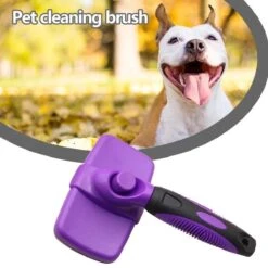 Buxibo Ondervacht Borstel Voor Hond En Kat - Kliksysteem Hondenborstel - Kattenkam - Hondenkam Voor Ondervacht - Klittenkam Voor Honden En Katten - Verwijderd Klitten -Merkloos Winkel 1200x1200 183