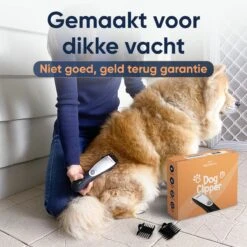 Happysnoots Hondentondeuse Draadloos Voor Dikke Vacht - Tondeuse Hond & Kat - Hondentrimmer - Professioneel Dieren Tondeuse -Merkloos Winkel 1200x1200 240