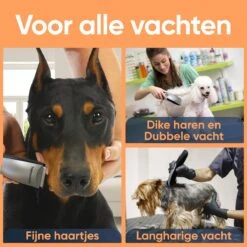 Happysnoots Hondentondeuse Draadloos Voor Dikke Vacht - Tondeuse Hond & Kat - Hondentrimmer - Professioneel Dieren Tondeuse -Merkloos Winkel 1200x1200 246