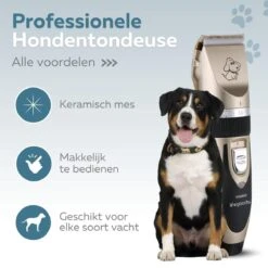 BYER Professionele Dieren Tondeuse Set - Voor Huisdieren Katten & Honden - Draadloos - Oplaadbare Pet Trimmer - Dog Tondeuze Clipper - 5 Standen & Vier Opzetkammen - Low Noise 16 BYER Professionele Dieren Tondeuse Set - Voor Huisdieren Katten & Honden - Draadloos - Oplaadbare Pet Trimmer - Dog Tondeuze Clipper - 5 Standen & Vier Opzetkammen - Low Noise -Merkloos Winkel 1200x1200 263