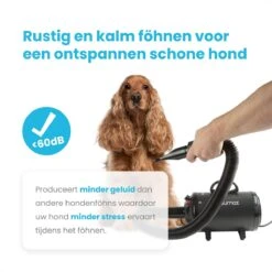 Qumax Professionele Hondenföhn Met 4 Opzetstukken – Waterblazer Voor Honden – Stil Design – Compact En Modern - Zwart -Merkloos Winkel 1200x1200 306
