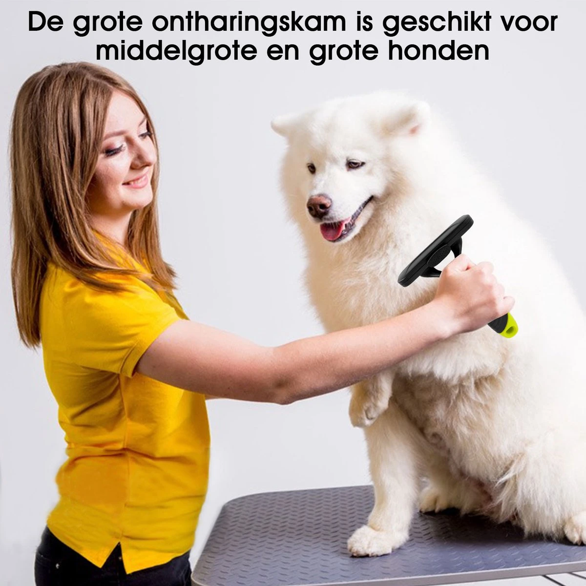 Mister Mill Trimhark - Hondenkam Kattenkam - Dierenkam 6,6 CM 9 Mister Mill Trimhark - Hondenkam Kattenkam - Dierenkam 6,6 CM - Afbeelding 7