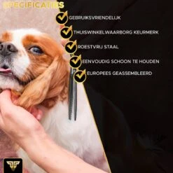 Toivo Schaar Voor Dieren - Zilver - Effileerscharen - Honden Scharenset - Dierenschaar - Set 5 Stuks - Trimscharen - Trimset - Uitdunschaar Hond - Schaar Honden -Merkloos Winkel 1200x1200 42