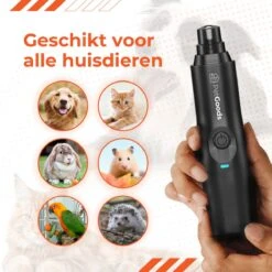 PetGoods Elektrische Nagel Vijl Voor Huisdieren - Incl. 2 Vijlen - Honden/Katten/Dieren - Draadloos 17 PetGoods Elektrische Nagel Vijl Voor Huisdieren - Incl. 2 Vijlen - Honden/Katten/Dieren - Draadloos -Merkloos Winkel 1200x1200 428