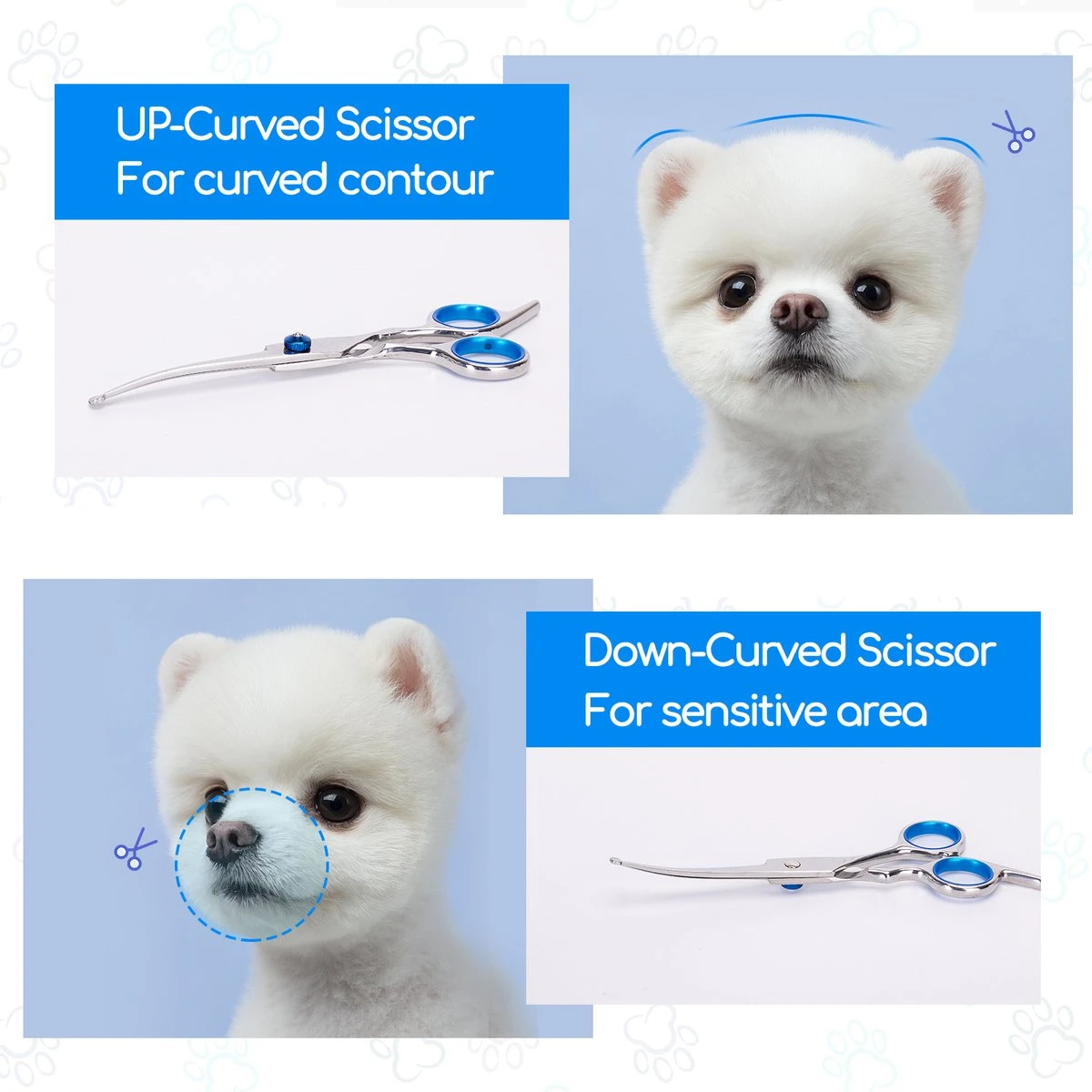 Nobleza Vachtscharen En Kam Set - Scharen Set - Vachtverzorging Set - Scharen Set Voor Honden En Katten 8 Nobleza Vachtscharen En Kam Set - Scharen Set - Vachtverzorging Set - Scharen Set Voor Honden En Katten - Afbeelding 6