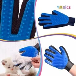 YUNICS® Dieren Handschoen - Haarverwijderaar Voor Huisdieren - Kattenborstel - Hondenborstel - Hondenkam - Kattenhaarverwijderaar - Blauw 10 YUNICS® Dieren Handschoen - Haarverwijderaar Voor Huisdieren - Kattenborstel - Hondenborstel - Hondenkam - Kattenhaarverwijderaar - Blauw -Merkloos Winkel 1200x1200 453