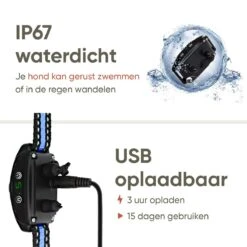 Premium Anti Blafband Apparaat Om Je Hond Snel En Effectief Te Laten Stoppen Met Blaffen - Diervriendelijke Opvoedingshalsband Zonder Schok - Trainingshalsband Voor Grote En Kleine Honden - Anti Blaf Apparaat - Correctie Halsband -Merkloos Winkel 1200x1200 652
