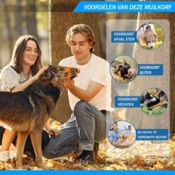 Sharon B Muilkorf Hond - Zwart - XL - Comfortabel - Snuitomtrek 34 Tot 37 Cm - Voor Grote Honden -Merkloos Winkel 1200x1200 741