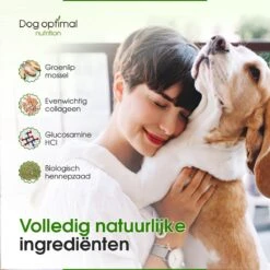 DOG OPTIMAL Gewricht Supplement 120 Stuks - Mobility - Glucosamine Hond - Artrose - Heupdysplasie - Gewrichten - Hondensnacks - Hondenkoekjes - Hondensupplementen - Honden - Puppy - Hondenvoeding -Merkloos Winkel 1200x1200 759