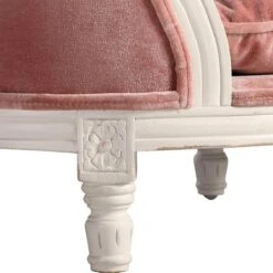 Lord Lou - George Roze Velvet S - Luxe Hondenmand - Luxe Kattenmand - 49x40x31 -Merkloos Winkel 1200x1200 783