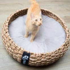 District 70 COCOON - Luxe Hondenmand Van Duurzaam Hoogwaardig Riet Met Zacht Kussen - Maten S/M/L - Large -Merkloos Winkel 1200x1200 858