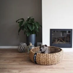 District 70 COCOON - Luxe Hondenmand Van Duurzaam Hoogwaardig Riet Met Zacht Kussen - Maten S/M/L - Large -Merkloos Winkel 1200x1200 863