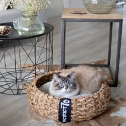 District 70 COCOON - Luxe Hondenmand Van Duurzaam Hoogwaardig Riet Met Zacht Kussen - Maten S/M/L - Large -Merkloos Winkel 1200x1200 865