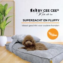 Orthopedisch Hondenkussen Grijs - Hondenmand Ribstof Premium L - Luxe Hondenbed 100x70cm - Grijs Tot 40 KG 14 Orthopedisch Hondenkussen Grijs - Hondenmand Ribstof Premium L - Luxe Hondenbed 100x70cm - Grijs Tot 40 KG -Merkloos Winkel 1200x1200 895