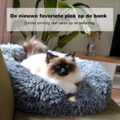 Hondenmand Donut – 60 Cm - Honden Mand – Pluche – Fluffy – Extra Zacht - Hondenkussen – Kattenkussen – Bed - Wasbaar Met Rits – Hondenmanden – Rond – Bank – Grijs - Qwality 18 Hondenmand Donut – 60 Cm - Honden Mand – Pluche – Fluffy – Extra Zacht - Hondenkussen – Kattenkussen – Bed - Wasbaar Met Rits – Hondenmanden – Rond – Bank – Grijs - Qwality -Merkloos Winkel 1200x1200 935