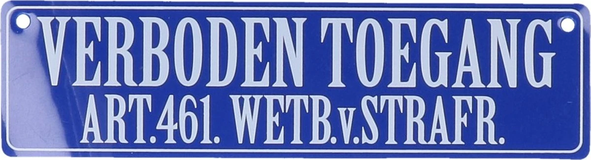 Merkloos Tuinset Tuin Kamer Ingang Auto Boot Bordje “Verboden Toegang” - Flexibel Pvc - 26 X 7 Cm 3 Merkloos Tuinset Tuin Kamer Ingang Auto Boot Bordje “Verboden Toegang” - Flexibel Pvc - 26 X 7 Cm - Afbeelding 2