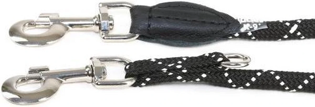 Julius K9 - Verstelbare Reflecterende Hondenriem - Lengte Verstelbaar Van 130-220cm - Ronde Vorm 1.2cm Dik 4 Julius K9 - Verstelbare Reflecterende Hondenriem - Lengte Verstelbaar Van 130-220cm - Ronde Vorm 1.2cm Dik - Afbeelding 2
