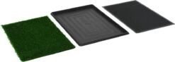 VidaXL Huisdierentoilet Met Bak En Kunstgras 76x51x3 Cm Groen -Merkloos Winkel 1200x429