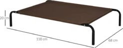 PawHut Hondenstretcher XL 110x68x19 Cm. Bruin / Grijs 21 PawHut Hondenstretcher XL 110x68x19 Cm. Bruin / Grijs -Merkloos Winkel 1200x473