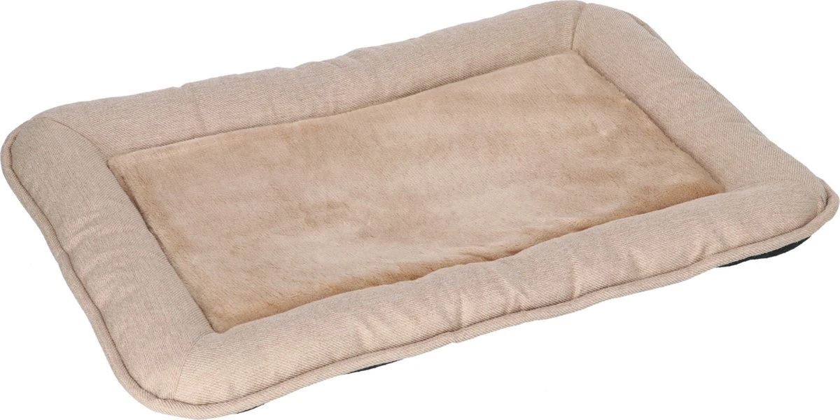 Adori Benchmat Dublin - Hondenbenchkussen - Bruin 61x43 Cm 4 Adori Benchmat Dublin - Hondenbenchkussen - Bruin 61x43 Cm - Afbeelding 2