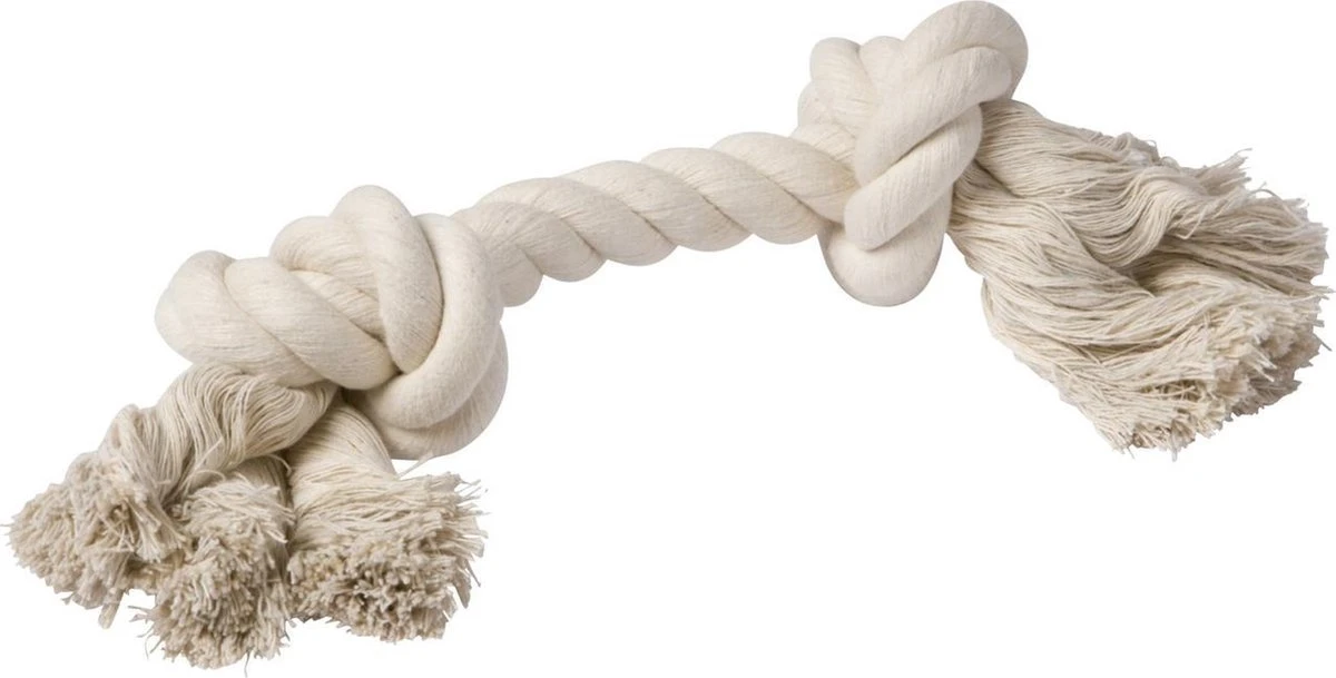 Adori Speeltouw Middel 180 Gram Wit 32 Cm 3 Adori Speeltouw Middel 180 Gram Wit 32 Cm