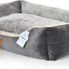 Bella & Balu Hondenbed - Verschillende Maten Voor Kleine, Middelgrote En Grote Honden | XS | Hondenbank Inclusief Verwijderbaar Honden Kussen - Pluizig, Warm, Wasbaar, Gewatteerd -Merkloos Winkel 1200x612