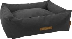 Wooff Cocoon Vintage - Hondenmand - L - Antraciet - 70 X 90 Cm