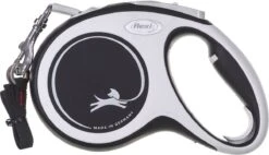 Flexi Rollijn New Comfort Tape M 5 M - Hondenriem - Zwart&Lichtgrijs -Merkloos Winkel 1200x692 2