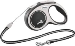 Flexi Rollijn New Comfort Tape M 5 M - Hondenriem - Zwart&Lichtgrijs -Merkloos Winkel 1200x730 2