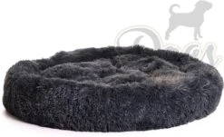 Fluffy Donut Antracite 100 Cm (L) Dogs&Co -Merkloos Winkel 1200x736