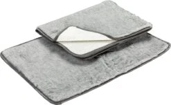 Lovely Nights Vetbed/kleed Anti-slip Mouse Grey 120x75 Rechthoek