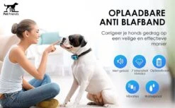 PetFriends Anti Blafband Zonder Schok - Gratis Hondenfluit - USB Oplaadbaar - Anti Blaf Apparaat - Opvoedingshalsband - Voor Grote En Kleine Honden -Merkloos Winkel 1200x742 1