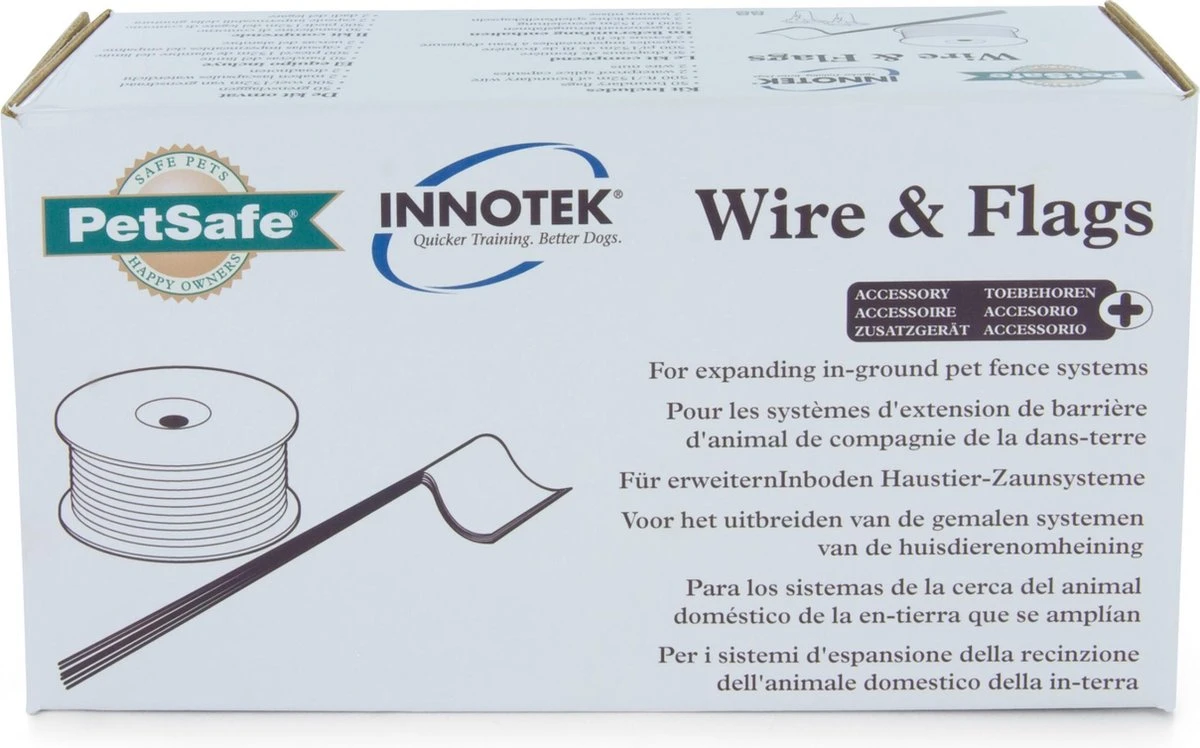 Petsafe Smartfence Omheiningsysteem - Draad Met Vlaggetjes - 150 M 8 Petsafe Smartfence Omheiningsysteem - Draad Met Vlaggetjes - 150 M - Afbeelding 6