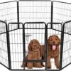 Topmast Premium Puppyren - Zwart - Hondenren - Opvouwbaar - 60 Cm Hoog - Binnen - Voor Puppy's En Honden -Merkloos Winkel 1200x763 4