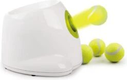 LARMA Automatische Ballenwerper Hond - Ballenschieter Hond - Hondenspeelgoed - Honden Speelgoed Intelligentie - Inclusief 3 Tennisballen -Merkloos Winkel 1200x764