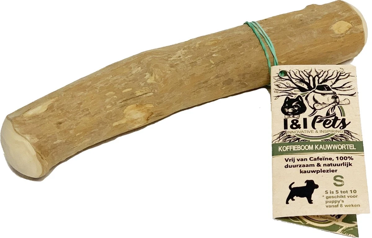 I & I Pet Supplies - Koffieboom Kauwwortel - S 3 I & I Pet Supplies - Koffieboom Kauwwortel - S