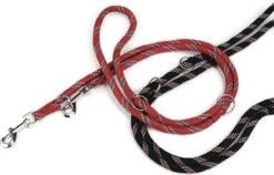 Beeztees - Hondenriem - Verstelbaar - Zwart - 200 Cm X 13 Mm