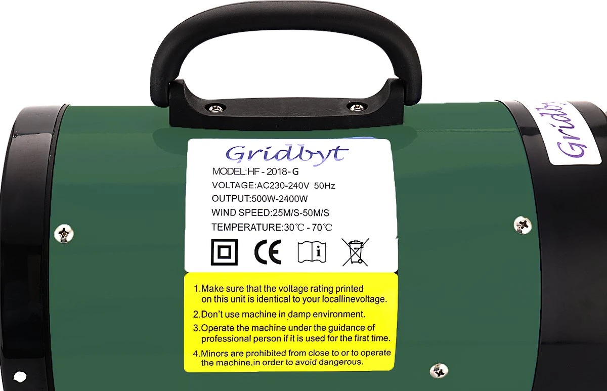 Gridbyt Professionele Hondenföhn – Waterblazer Voor Honden – Voor Een Mooie Vacht – Groen 9 Gridbyt Professionele Hondenföhn – Waterblazer Voor Honden – Voor Een Mooie Vacht – Groen - Afbeelding 7