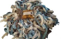 Grote Woef-it Snuffelmat Wit, Lichtgrijs, Lichtblauw