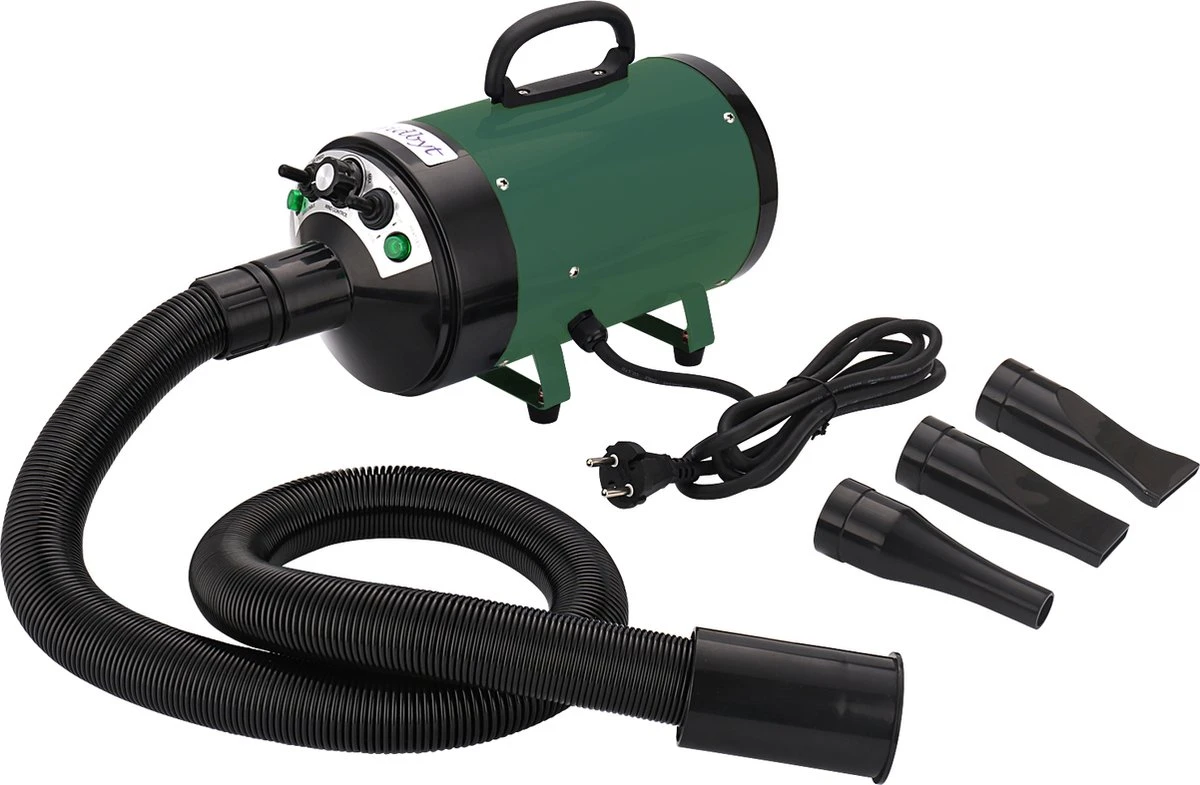 Gridbyt Professionele Hondenföhn – Waterblazer Voor Honden – Voor Een Mooie Vacht – Groen 6 Gridbyt Professionele Hondenföhn – Waterblazer Voor Honden – Voor Een Mooie Vacht – Groen - Afbeelding 4