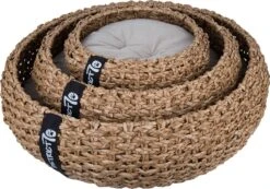 District 70 COCOON - Luxe Hondenmand Van Duurzaam Hoogwaardig Riet Met Zacht Kussen - Maten S/M/L - Large -Merkloos Winkel 1200x842 3