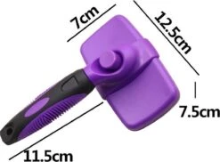 Buxibo Ondervacht Borstel Voor Hond En Kat - Kliksysteem Hondenborstel - Kattenkam - Hondenkam Voor Ondervacht - Klittenkam Voor Honden En Katten - Verwijderd Klitten -Merkloos Winkel 1200x884