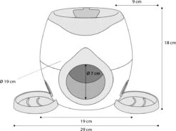 Flamingo - Hondenspeelgoed Wilson Interactive - Groen - 29.5 X 18 X 18 Cm -Merkloos Winkel 1200x894 2