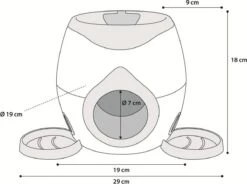 Flamingo - Hondenspeelgoed Wilson Interactive - Groen - 29.5 X 18 X 18 Cm -Merkloos Winkel 1200x895 3